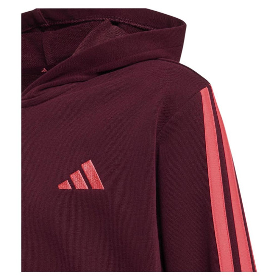 Adidas Παιδική ζακέτα Essentials 3-Stripes French Terry Full-Zip Cropped Hoodie
